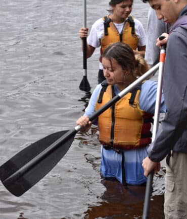 Learning paddling strokes