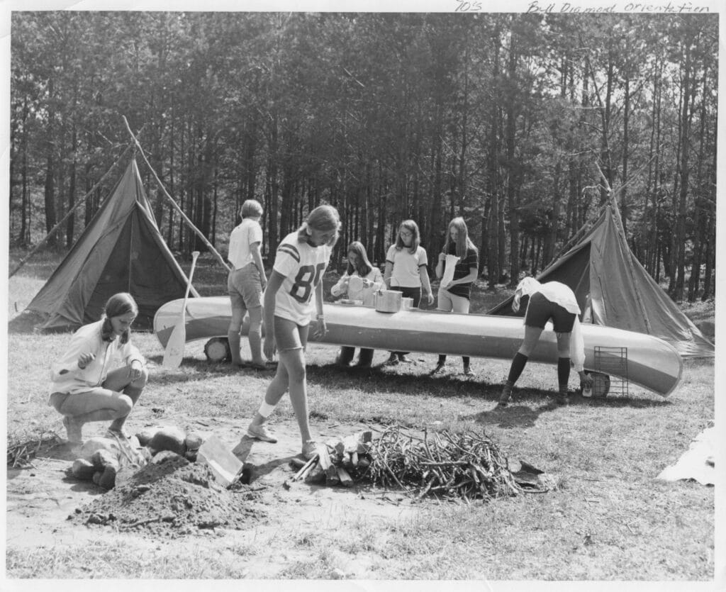 Girls Camp 1970s