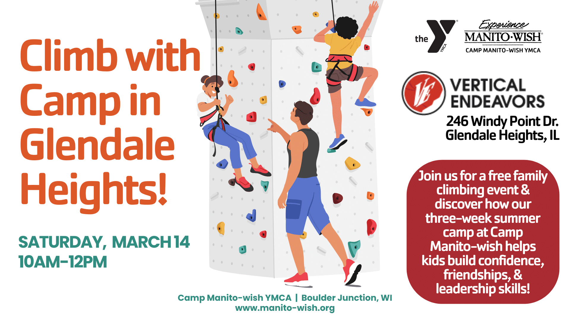 Glendale Heights Climbing Flyer 3.14 (1920 x 1080 px)