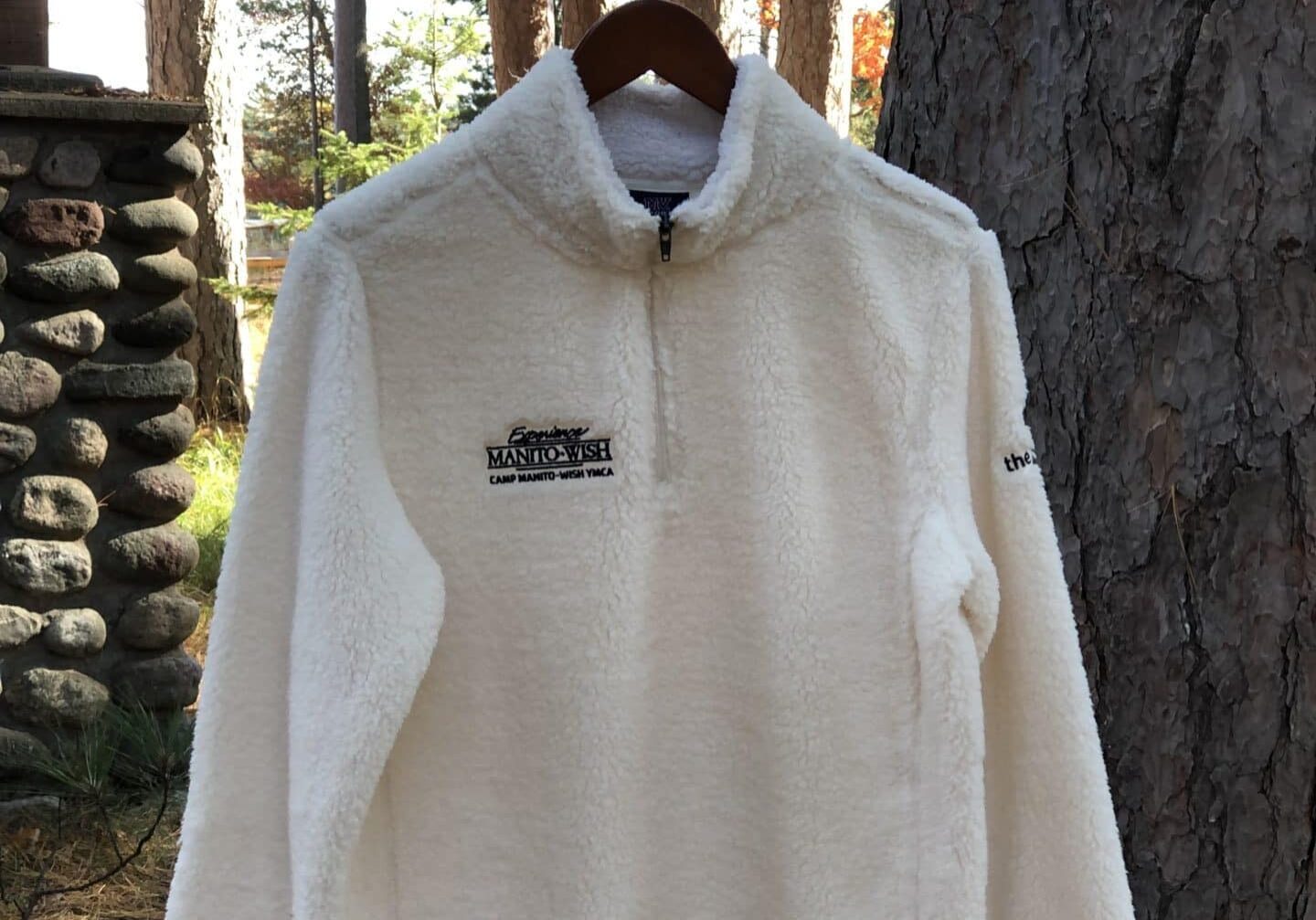 Sherpa Jacket with Embroidered Logo